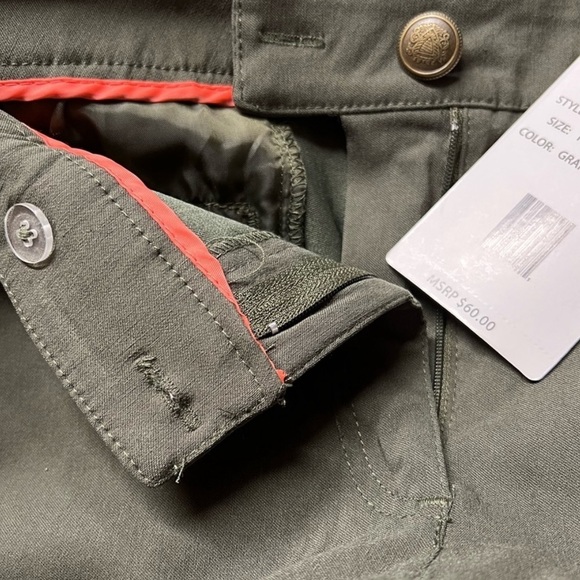 Zac & Rachel Slim Leg Pants Size 14 Grape-leaf - Picture 4 of 6